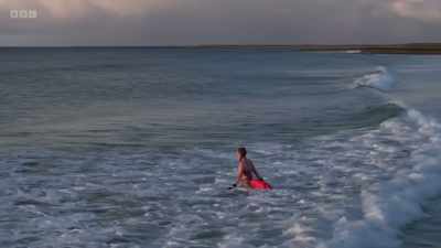 Ah! A nearly perfect end
to a long day. - Jules and Greg's Wild Swim
