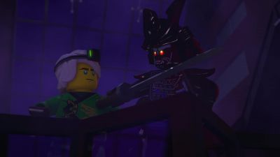 Ah-ah-ah.
Power before youth. - Ninjago: Masters of Spinjitzu