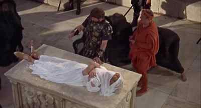 ♪ Ah, ah - A Funny Thing Happened on the Way to the Forum