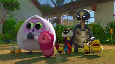 Ah ah!
[squeals, sighs] - Larva Family