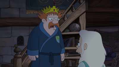 Ah, Beanie, it's so hard to know
what to do without yellin'. - Disenchantment