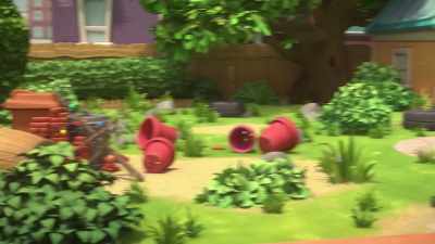 Ah, boy.
This yard's worse than I remember. - Team Zenko Go