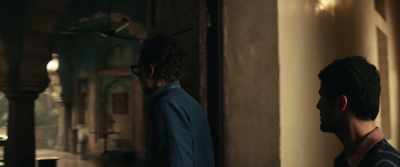 Ah. [CHUCKLES]
- Ah. [CHUCKLES] Assalamu alaikum. - Shantaram