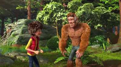 Ah, come on out, I'll race you back. - Son of Bigfoot