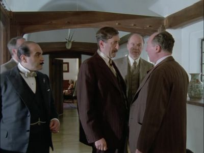 - Ah, Doctor,
anything to tell us? - Agatha Christie's Poirot