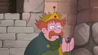 Ah, my dreams are this close
to coming true. - Disenchantment