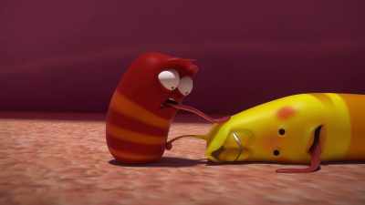 Ah!
[grunts] - Larva Family