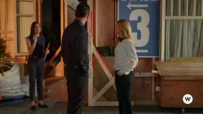 Ah. Gwen has a script question. - A Little Daytime Drama