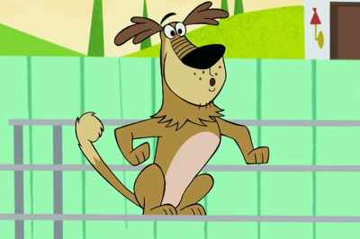 Ah! He hit old man
Newman's house! Run! - Johnny Test