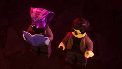Ah, here it is!
Intent to breach walls. - LEGO Ninjago: Dragons Rising