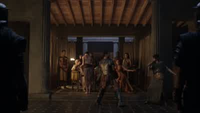 Ah! I have no hand for this. - Spartacus