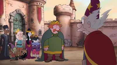 Ah, I shoulda never let you glue
those stars on your dunce cap. - Disenchantment