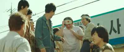 Ah, I should've at
least washed my face. - A Taxi Driver