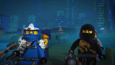 Ah. I told you
we shouldn't have worn them. - Ninjago: Masters of Spinjitzu