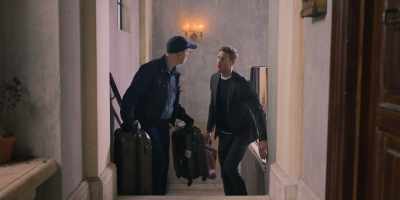 Ah, I'm sorry, but, uh,
Ms. Hutton's already left. - Love in the Villa