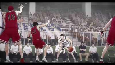 Ah, so intense. - The First Slam Dunk