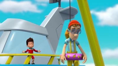 -Ah!
-It'll be okay, Cap'n. - PAW Patrol