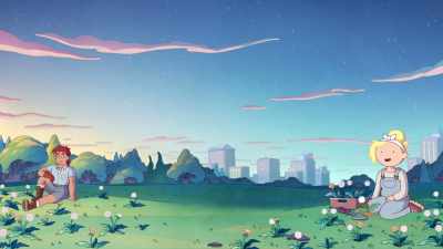 Ah,
just a normal world. - Adventure Time: Fionna & Cake