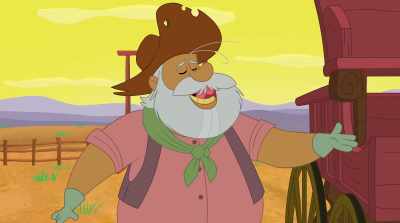 Ah, just a short one...
614 miles is all. - Tom and Jerry Cowboy Up!