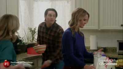 Ah, you know, my mom
would be all alone, so I-- - Destined at Christmas