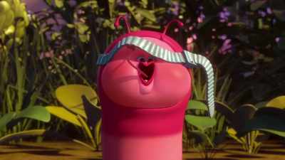 - Ah!
- [laughs] - Larva Family