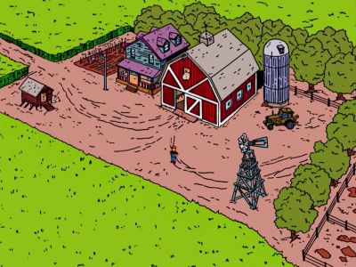 Ah, look at that corn.
Old Gil's hard work is finally paying off. - The Simpsons