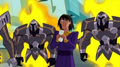 Ah, you might be stronger than
them individually, Shazam, - Justice League Action