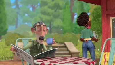 Ah! Mmm.
Lukewarm. Just how I like it! - The Adventures of Paddington