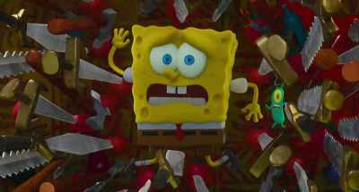 -Ah!
-[music stops] - Plankton: The Movie