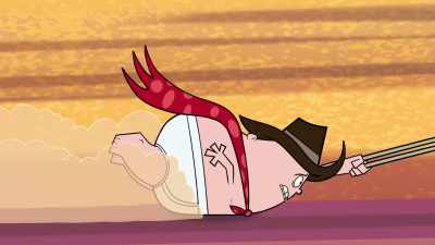 -Ah! My horse is broken!
-So just fly! - The Epic Tales of Captain Underpants