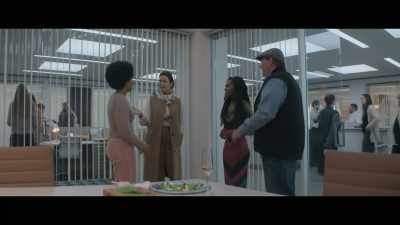 Ah, Nella, Hazel was just telling Colin
that she read Needles and Pins today. - The Other Black Girl