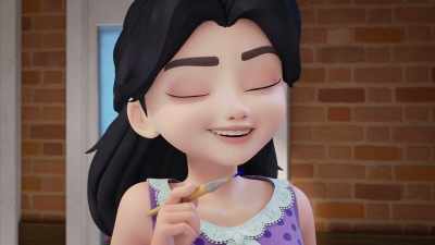 Ah, now I'm craving
cheese on a stick. - LEGO Friends: Girls on a Mission