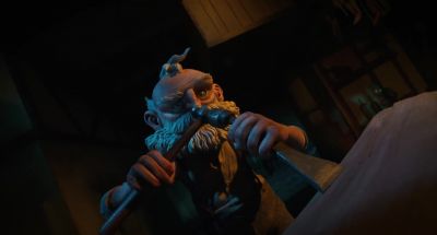 -Ah! Ooh! Yah!
-[cuckoo clock chimes] - Guillermo del Toro's Pinocchio
