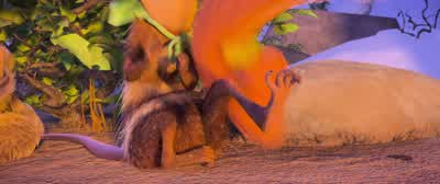 Ah! Peaches, out! - Ice Age: Collision Course