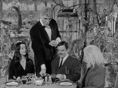 Ah, puree of aardvark. - The Addams Family