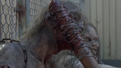 Ah, you see how Lucille
is getting to know - The Walking Dead