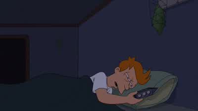 Ah... so quiet, so peaceful. - Futurama