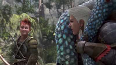 Ah. So you take it upon yourself
to sort things out. - Monster Hunter: Legends of the Guild