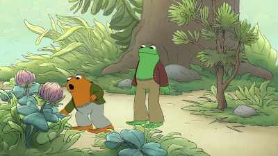 Ah, something sweet. Flowers. - Frog and Toad