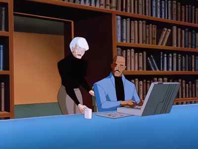 Ah, thanks, hon. - Batman Beyond