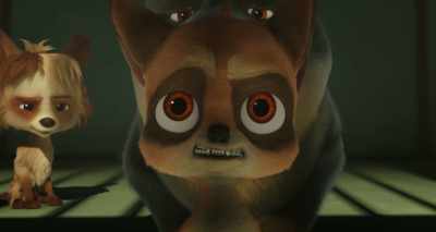 Ah, that's better. Remember
our anger management mantra? - 100% Wolf