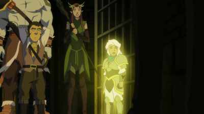 Ah, the dark power I sensed - The Legend of Vox Machina