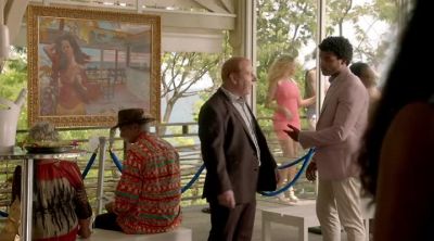 Ah. The glamour has arrived. - Death in Paradise