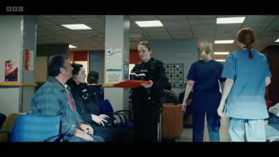 Ah! There she is. - Blue Lights