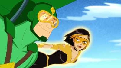 Ah! There's something
about a man and a kite. - Kite Man: Hell Yeah!
