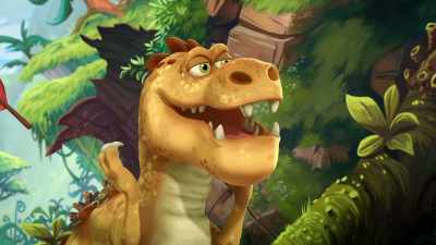 Ah! Time for some mmm-mmm-moss! - Gigantosaurus
