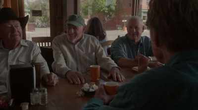 - Ah, tossing and turning, you know.
- Oh, sorry to hear that. - Our Souls at Night