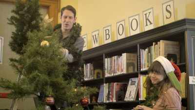 - Ah, two turtle doves
in a Christmas bush. - Christmas at the Chateau