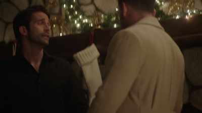 - Ah.
- Uh, just enjoy the fire-- - The Holiday Exchange