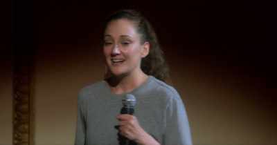 - Ah.
- We get to - Jacqueline Novak: Get on Your Knees